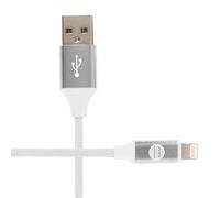 OUR PURE PLANET MFi Certified USB A to Lightning Cable Fast Charging - 1.2m Nylon Braided iPhone Charger Cord for iPhone 14, 13, 12, 11 - Eco Friendly