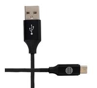 OUR PURE PLANET USB A to Micro USB Cable Fast Charging - 1.2m Nylon Braided Charger Cord for Android, Power Banks & Devices - Eco Friendly