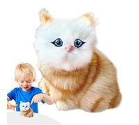 Our Realistic Cat Robot Mimics Authentic Feline Behavior To Entertain Interact With Your Kids. Ensure Your Child's Safety And Comfort With This Portable And Easy-to-use Toy That's Perfect For Birt