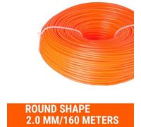 Our Reliable Nylon Round Cutting Lines Are Here Perfectly Sized at a Convenient Two Millimeters