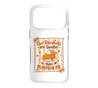 Our Residents Are Sweeter Than Pumpkin Pie Cute Nurse Fall Case for iPhone 17 Pro