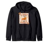 Our Residents Are Sweeter Than Pumpkin Pie Cute Nurse Fall Zip Hoodie