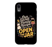 Our secret family recipe starts with open the jar. Kitchen Case for iPhone XR
