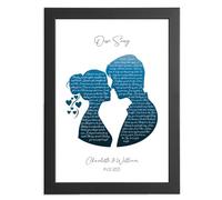 Our Song Lyrics Print Romantic Gifts For Him & Gifts For Her, First Dance Wedding, Anniversary, Birthday or Valentine's Day Gift Framed or Unframed, 1st wedding anniversary, 2nd wedding anniversary