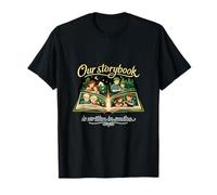 Our Storybook is Written in Smiles Badge Design T-Shirt