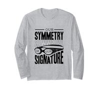 Our Symmetry is Our Signature Synchro Swimmer Synchronized Long Sleeve T-Shirt