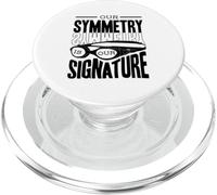 Our Symmetry Is Our Signature Synchro Swimmer Synchronized PopSockets PopGrip for MagSafe