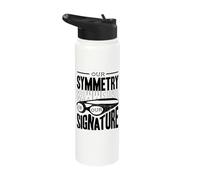 Our Symmetry is Our Signature Synchro Swimmer Synchronized Stainless Steel Insulated Water Bottle
