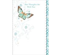 Our Thoughts are with You, Sympathy Greetings Card