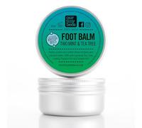 Our Tiny Bees Two Mint and Tea Tree Foot Balm 45ml - Natural Foot Balm for Cracked Heels and Dry Feet, Antibacterial and Moisturising Foot Care. Hydrating Foot and Heel Balm Treatment.