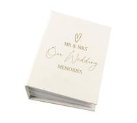 Our Wedding Day Memories Love Gift Photo Album With Sleeves 100 x 6x4 Capacity
