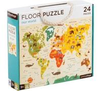 Petit Collage Floor Puzzle - Our World