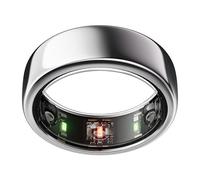 Oura Gen3 Horizon Smart Ring - Size 6, Silver | Sleep, Heart Rate and Fitness Tracking Wearable - Up to 7 Day Battery Life - iOS/Android Compatible - Size First with Oura Sizing Kit