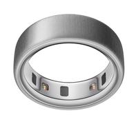 OURA Ring 4 - Brushed Silver, Size 7, Silver/Grey