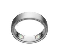 Oura Ring 5 Brushed Silver - Size 6 - Size Before You Buy | World’s Smallest Smart Ring, Activity, Women's Health, AI Advisor, 1 W attery Life, IP68 Waterproof, Size Before You Buy