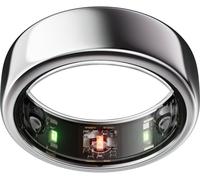 Oura Gen3 Horizon Smart Ring - Size 8, Silver | Sleep, Heart Rate and Fitness Tracking Wearable - Up to 7 Day Battery Life - iOS/Android Compatible - Size First with Oura Sizing Kit