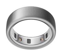 Oura Smart Ring 4 - Brushed Silver - Size 12 - | Non-Standard Fit - Measure with a Size Kit |Sleep, Heart Rate and Fitness Tracking Wearable | 8-Day Battery, iOS / Android Compatible
