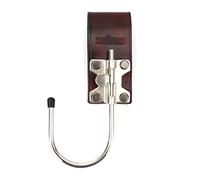 OURBON Leather Drill Tool Holster Electricians Wire Carry Hanger Fits 3" Belt