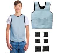 OurBrand Adjustable Weight Vest for Kids | Compression Weighted Vest for Sensory Issues