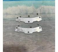 OURCO Replacement Pedal Nuts for Garmin Vector 3 3s Rally RS200 RK100 Bike Pedals Nut Bicycle Repair Accessories Parts Screws, Standar, Black/Silver