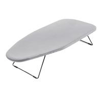 OurHouse Tabletop Ironing Board - Portable Space-Saving Design with Non-Slip Feet, Mesh Top, 100% Cotton Cover with 8mm Foam Pad and Convenient Hanging Hook - Ideal for Travelling and Small Homes