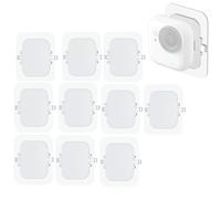 OURHZTB 10-Pack Easy Patch Adhesive Sticky Tabs for Insta360 GO Ultra, Clip Design Adhesive Base Mount, Stick Install Anywhere As You Go Camera Accessories