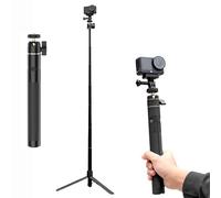 OURHZTB 120cm Tripod & Selfie Stick for DJI Osmo Action 6, Expandable Selfie Stick Tripod Compatible with DJI Osmo Action 6 Accessories, Aluminium Alloy Multifunctional Extension Pole