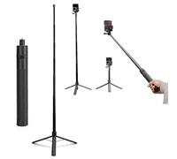 OURHZTB 120cm Tripod & Selfie Stick for DJI Osmo Pocket 3, Expandable Selfie Stick Tripod Mini Table Desk Extendable Stand Holder for Insta360 X5 X4 X3 Ace Pro 2 Action Camera Accessories