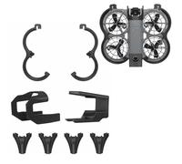 OURHZTB 3 in 1 Anti-Collision Protection Guard Set for DJI Neo 2 Accessories, Propeller Guard Protector + Landing Gear + Gimbal Bumper Guard for DJI Neo 2 Drone Accessories (Black)