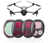 OURHZTB 4PCS ND & CPL Filter Set Compatible with DJI Mavic 4 Pro Accessories, 4 Pack CPL ND8 ND32 ND64 Neutral Density Filter Drone Lens Filters, Multi Coated HD Optical Glass, Aluminum Alloy Frame