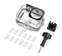 OURHZTB Anti-Fog Waterproof Case for DJI Osmo Action 6 Camera, 196FT/60M Underwater Housing Deep Diving Scuba Snorkeling Case Shell Cover with Quick Release Bracket Screw Accessories