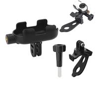 OURHZTB Camera Frame Mount Adapter for Insta360 GO 3/GO 3S, Flexible Fixed Strap Bracket Mount for Bicycle, Car Door Handle, fits 22-38mm Handlebars Pipes and 45-60mm Mesh Holes