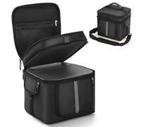 OURHZTB Carrying Case Compatible with ECOFLOW River 2 MAX/River 2 PRO Portable Power Station, Storage Bag with Side Zipper, Two-Layer Pockets for Charging Cable and Accessories, with Shoulder Strap