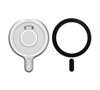 OURHZTB Cell Phone Magnetic Mount Adapter Compatible for Insta360 Flow Smartphone Gimbal Stabilizer, Magenet Plate Adapter Base with Metal Ring for Insta360 Flow Pro Gimbal Accessories