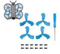 OURHZTB Drone 3-Blade Propellers for DJI Neo 2, Low-Noise Blades Props Wings Quick Replacement Colorful Paddle Propellers Compatible with DJI Neo 2 Drone Aircraft Accessories (Blue)