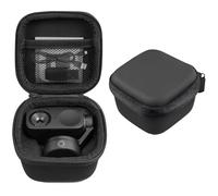 OURHZTB Hard Shell Carrying Case for Insta360 Link 2/Link 2 Pro/Link 2C, PU Leather Waterproof Travel Case Storage Bag for Insta Link 2/2 Pro Webcam, Date Cable, adapter and other Accessories