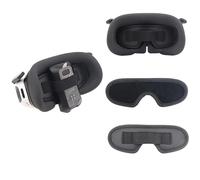 OURHZTB Lens Protection Cover Face Cover for Insta360 Antigravity A1, Dustproof Sun-Blocking Eye Shield Pad Lens Protector Cover for Antigravity Vision Flight Goggles Accessories