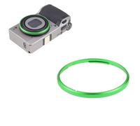 OURHZTB Metal Lens Decoration Ring for Ricoh GR IV GR4 GR IV Monochrome Camera Replaces GN-3 Ring Cap, Aluminum Protective Camera Lens Ring Cap Decorative Accessories (Green)