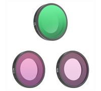 OURHZTB ND CPL Camera Lens Filter Compatible with Insta360 GO Ultra, ND/PL Adjustable Polarizer & Neutral Density Filters, Multi Layer HD Optical Glass (3 Pack CPL+ND8+ND16)