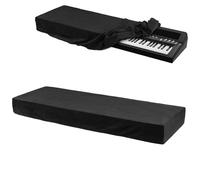 OURHZTB Piano Keyboard Cover Soft Dust Cover for 88 Keys Digital Piano, Adjustable Cord Lock Stretch Elastic Protective Cover for Electronic Piano Accessories