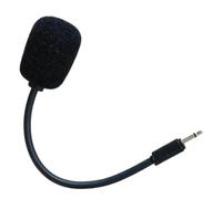 OURHZTB Replacement Mic for JBL Quantum 100 Q100/350/100P Gaming Headsets | 2.5mm Jack Detachable Noise Cancelling Microphone Crystal-Clear Game Voice Mic Boom with Foam for PC Gaming