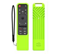 OURHZTB Silicone MR25GA Magic Remote Case for LG MR25GA Magic Smart TV Remote Control Protective Cover Soft Anti-Slip Anti-Lost Dust-proof Cover Sleeve (Luminous Green)