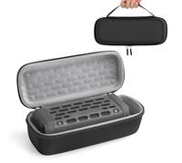 OURHZTB Speaker Case Storage Bag for Turtlebox Ranger Loud Outdoor Portable Bluetooth 5.4 Speaker, Hard Travel Carrying Case with Handle, Shockproof Protective Cover Case Shell (Black)