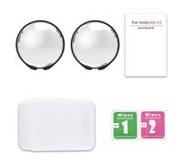 OURHZTB Standard Lens Guards for Insta360 X5, HD Clarity Scratch-Resistant PC Lens Protector Cover with Anti-Reflective Coating Compatible for Insta 360 X5 Sports Camera Accessories