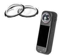 OURHZTB Standard Removable Lens Guards for Insta360 X5, Anti-scratch High Transparency PC Protective Mirror Camera Lens Protector Cover for Insta360 X5 Accessories