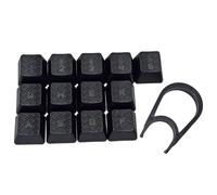 OURHZTB Texture Tactility Backlit Gaming Keycaps Replacement for Logitech G310 G413 G613 G810 K840 G910 Mechanical Keyboard, 13 Keys Performance Gaming keycaps Kit