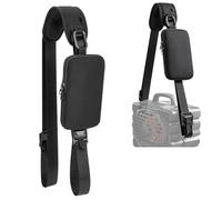 OURHZTB Thick Padded Shoulder Strap for Turtlebox Original Gen 3 Portable Speaker Travel Carrying Strap Belt Sling Strap with Storage Bag Pocket for Cell Phone, Cables Accessories