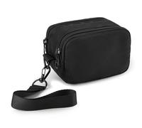 OURHZTB Travel Carrying Case for Anker MagGo Power Bank, Magnetic Portable Charger Protective Case Cover Storage Bag with Two-Layer Pockets for Charging Cable, Adapter and Accessories