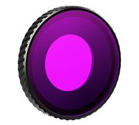 OURHZTB Waterproof Diving Filter Protective Lens Filter for DJI Osmo Action 5 Pro/Action 4 Sports Camera, Anti-Fogging Underwater Lens Protector Cover Filters (Purple)