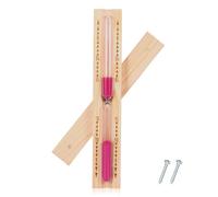 OurLeeme 15-Minute Wooden Sauna Hourglass Timer, Wall-Mounted for SPA
